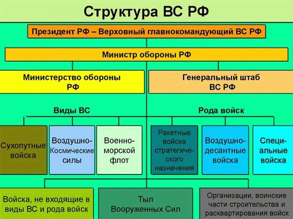 Понятия «Вид» и «Род» войск и в чем их отличие