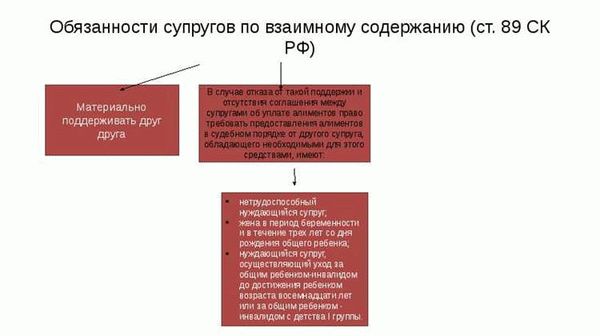 Ответственность супругов по обязательствам