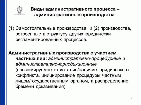 Административное судопроизводство