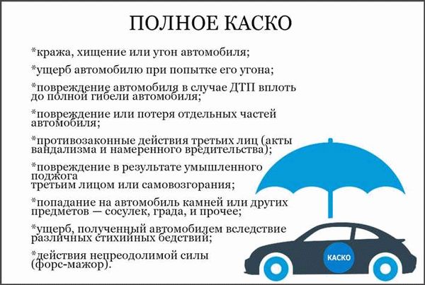 Страхование КАСКО при автокредитовании