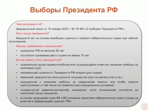 Влияние Федерального закона от 02.04.2014 г. № 64-ФЗ на полномочия Президента России