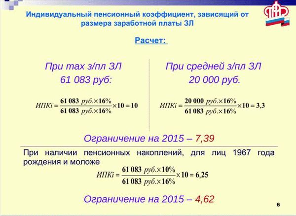 Что учитывают при расчете пенсии?