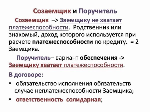 Роль созаемщика в ипотеке