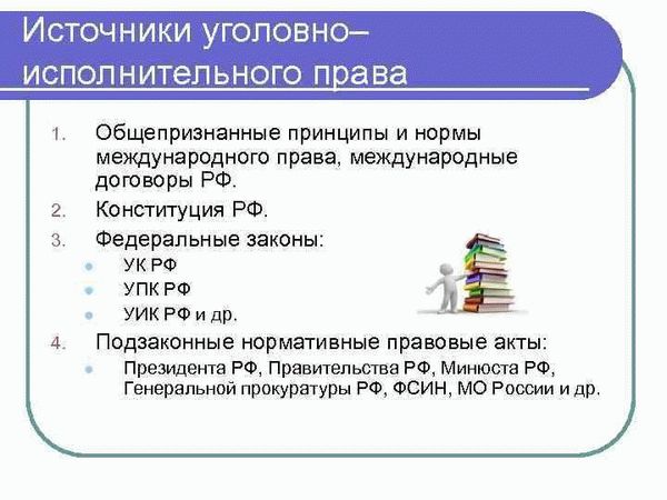 Основные источники уголовного права