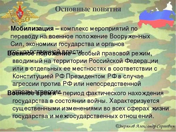 Права и льготы для военнослужащих