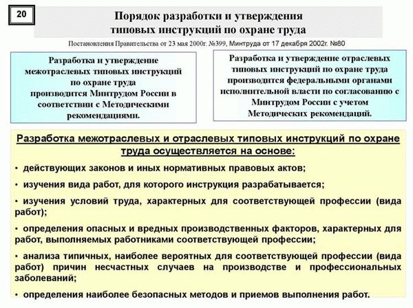 Как предоставляется инструкция работнику: порядок и методы