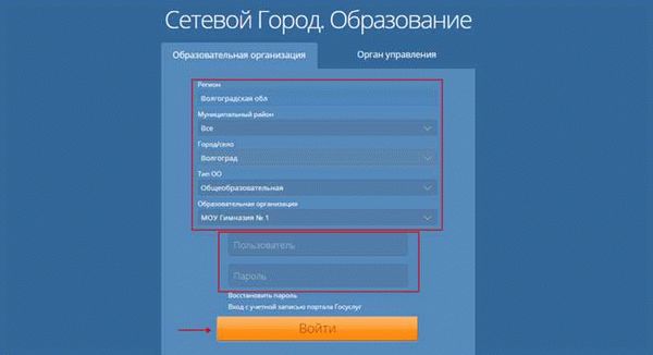 При нажатии кнопки “Войти в Сетевой Город N” происходит ошибка.