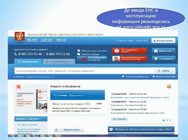 Особенности работы с zakupki.gov.ru