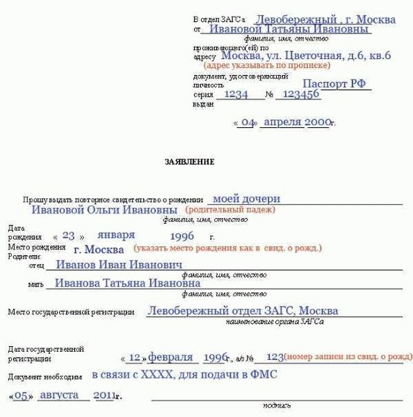 В каких случаях требуется справка об изменении фамилии?